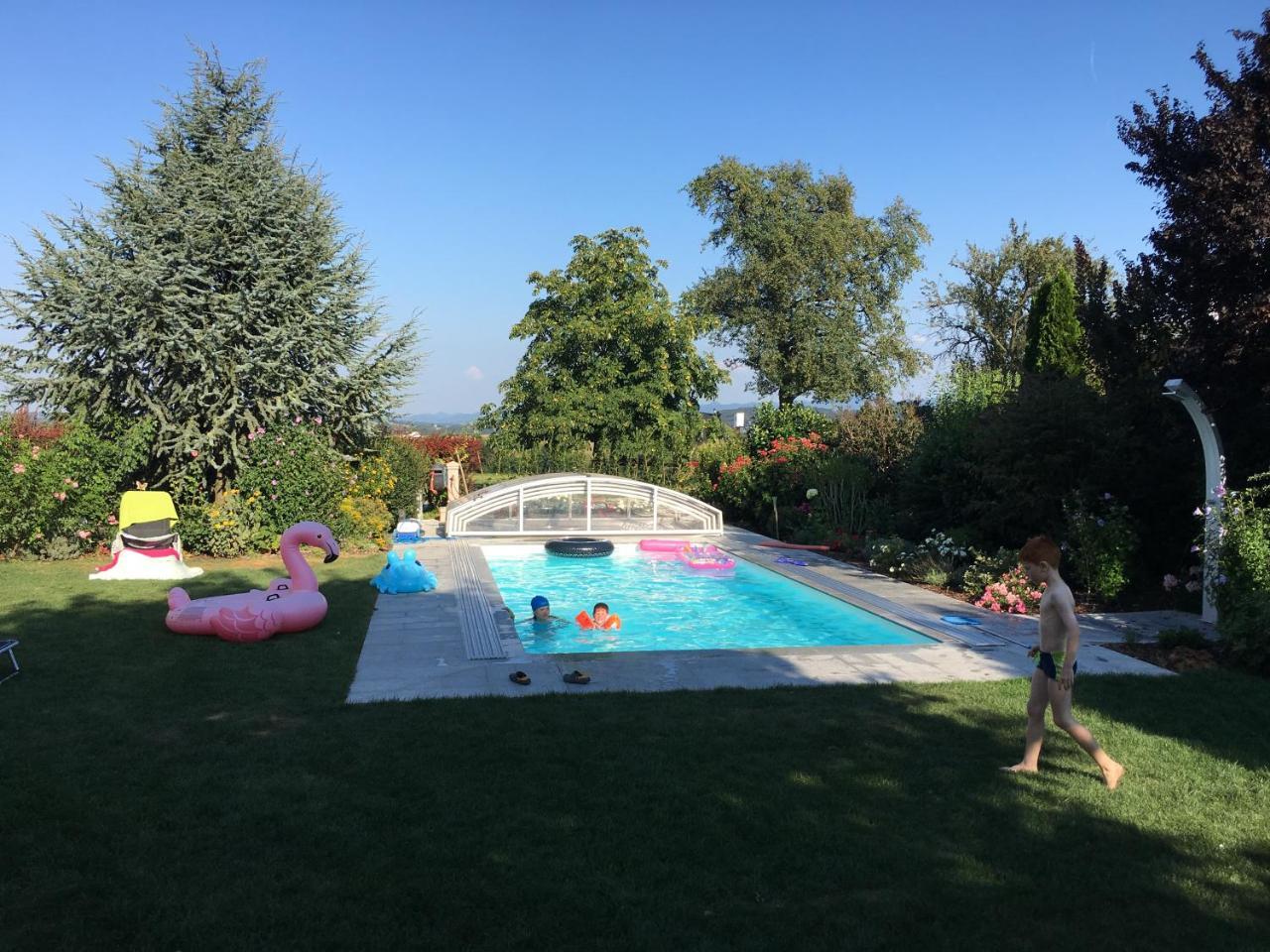 Familienbauernhof Strassbauer Villa Steinakirchen Am Forst Buitenkant foto